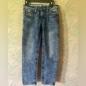 Boys size 7 Demolition Jeans